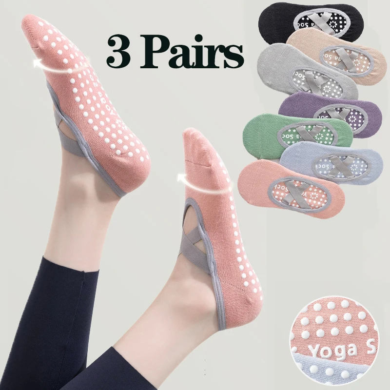 1/ 3Pair Professional Women Yo - огляд і ціна Medias Para Pilates Y Yoga