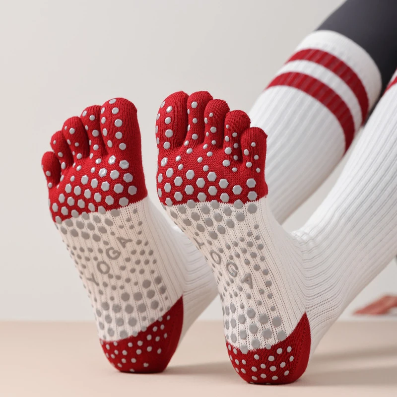 Five-finger Yoga Socks Stockin - огляд і ціна Medias Para Pilates Y Yoga
